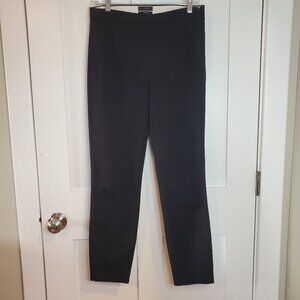 J CREW SZ 4 Tall Women's Martie Cropped Stretch Cotton-blend Classic Black Pants
